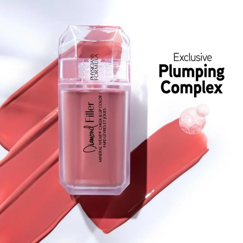 Physicians Formula Diamond Filler Cheek & Lip Color - Radiant Pink, NEW - Picture 5 of 9